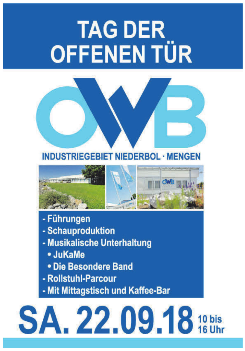 OWB feiert Fertigstellung des Neubaus mit Tag der offenen Tür