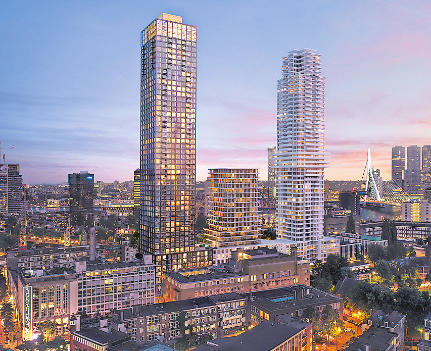 Schlankster Wohnturm Europas