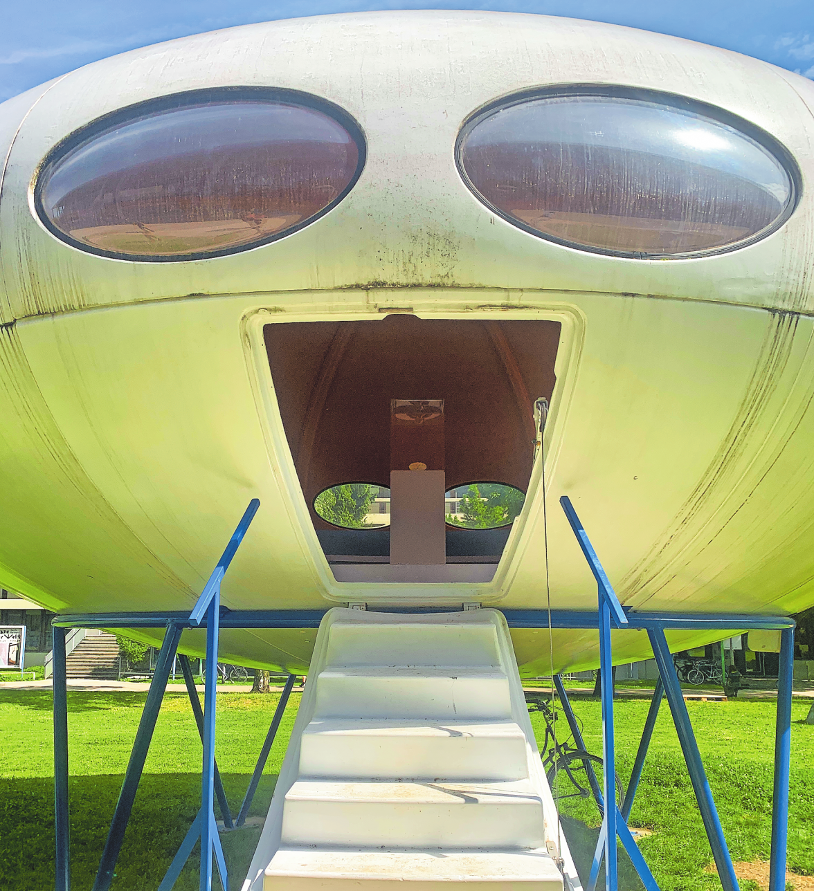 Das "Futuro-Haus" als Zukunftsprojekt: GRUSS AUS DEM WELTALL