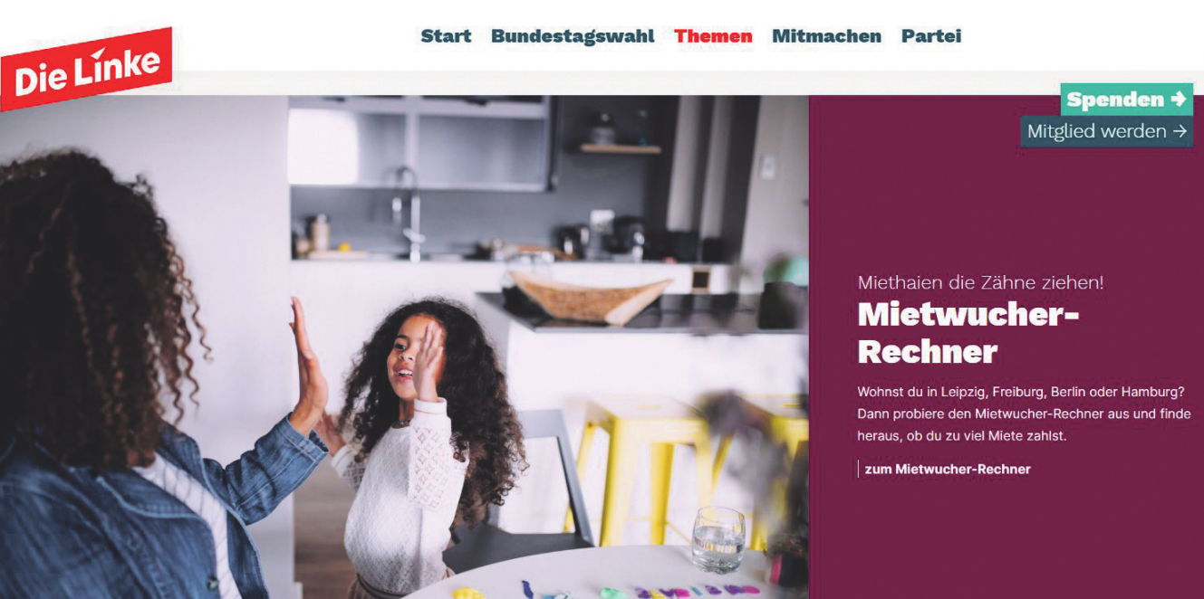Mietspiegel - Die Linke unterschlägt Wohnwertmerkmale