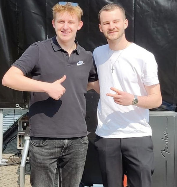 Necomer beim NOW-Fest auf dem Martin-Luther-Platz in Salzgitter-Bad