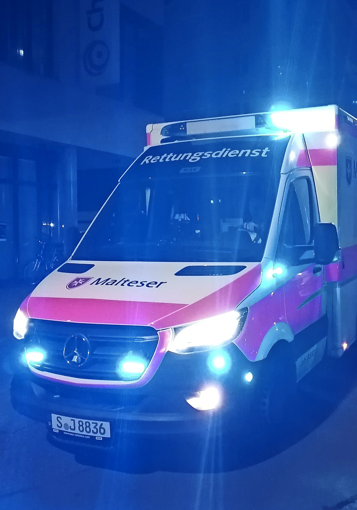 Freitagnacht im Rettungswagen