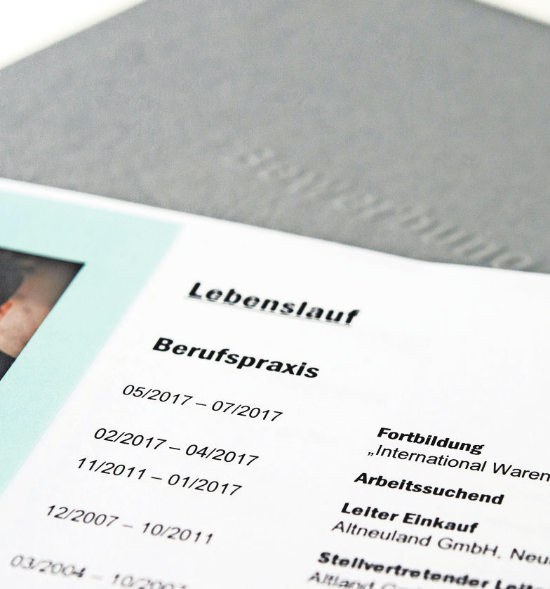 Keine Lücken im Lebenslauf