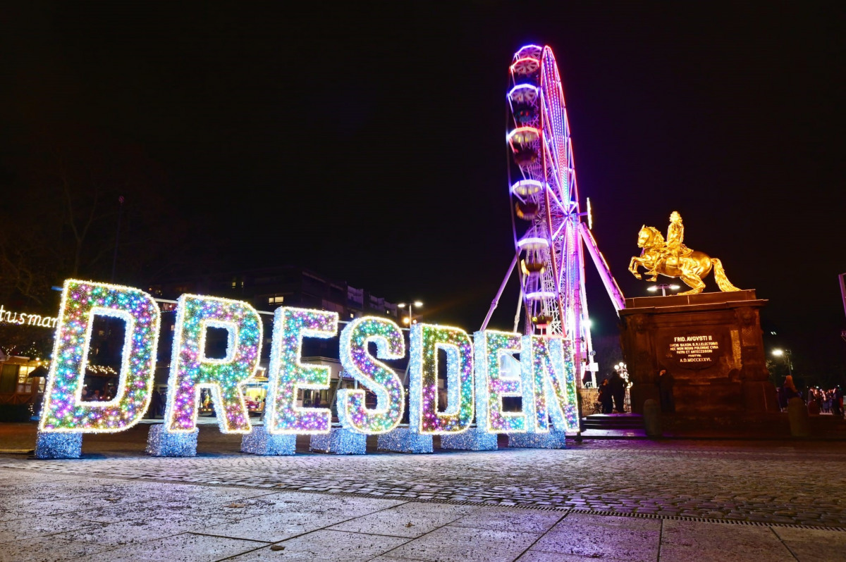 Es weihnachtet überall... ...besonders auf dem Augustusmarkt