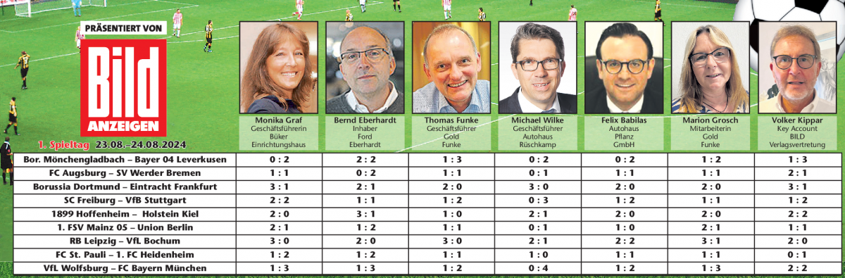 BUNDESLIGA-TIPP 2024/25