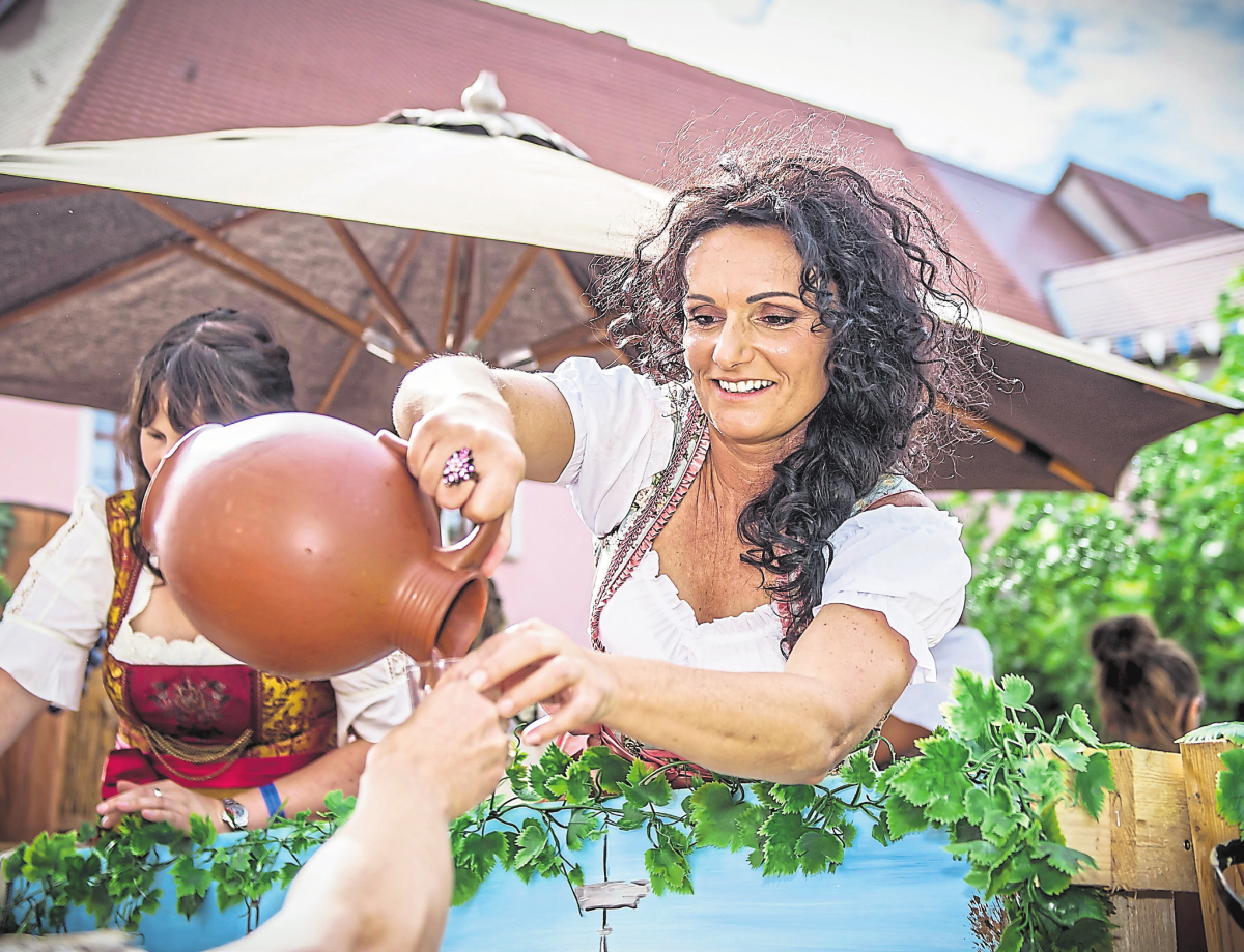 Wein genießen, wo er wächst