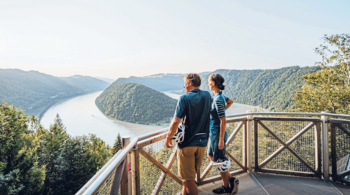 Donau Oberösterreich - Wo im Urlaub das Auto Pause hat