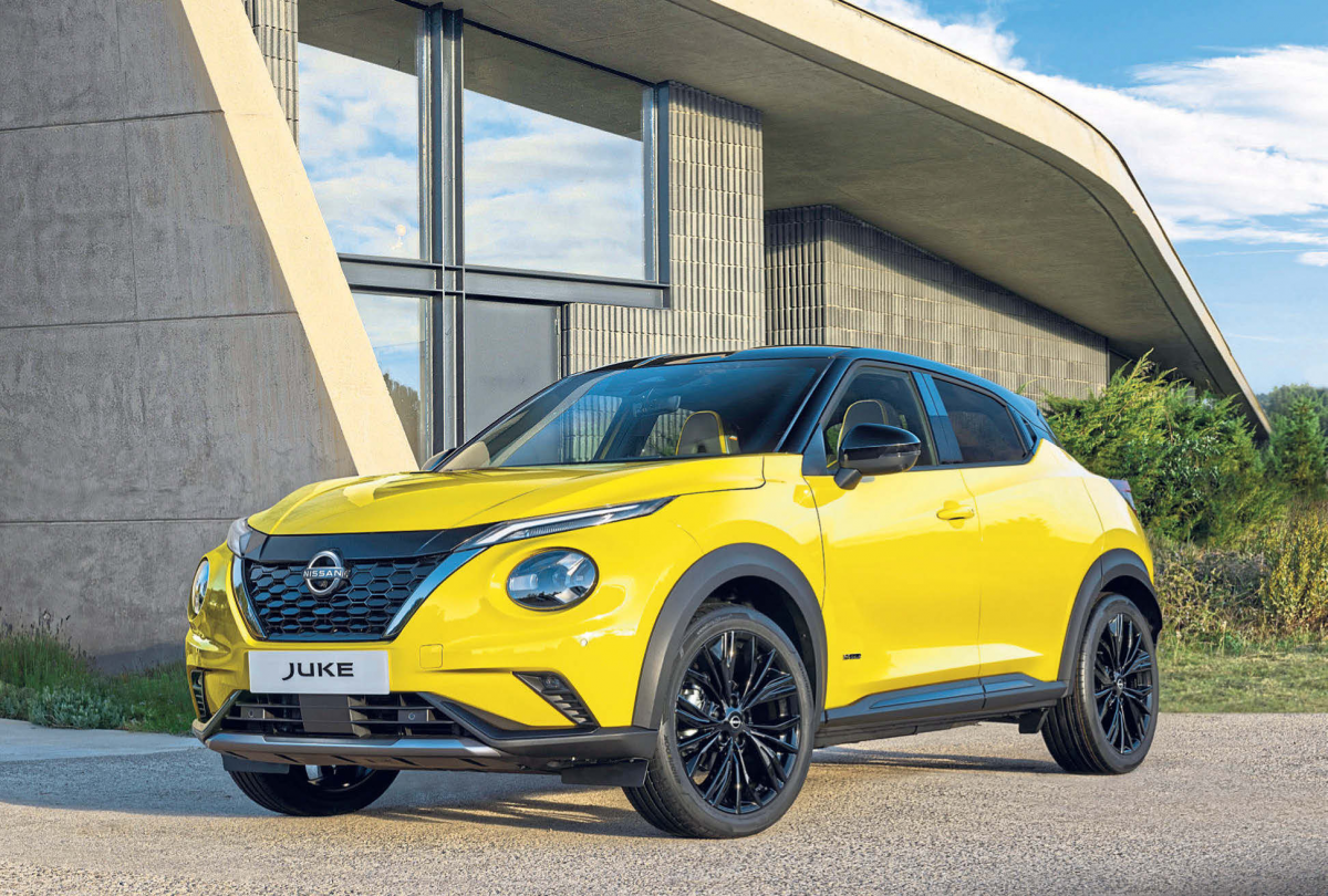 Gelber Glanz für Nissan Juke