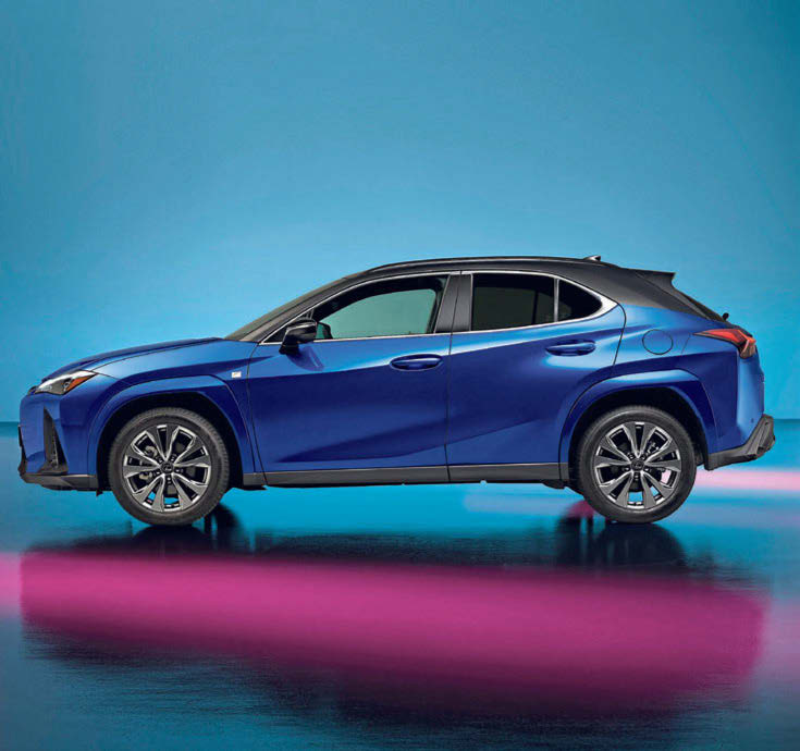 Lexus UX mit stärkerem Hybrid