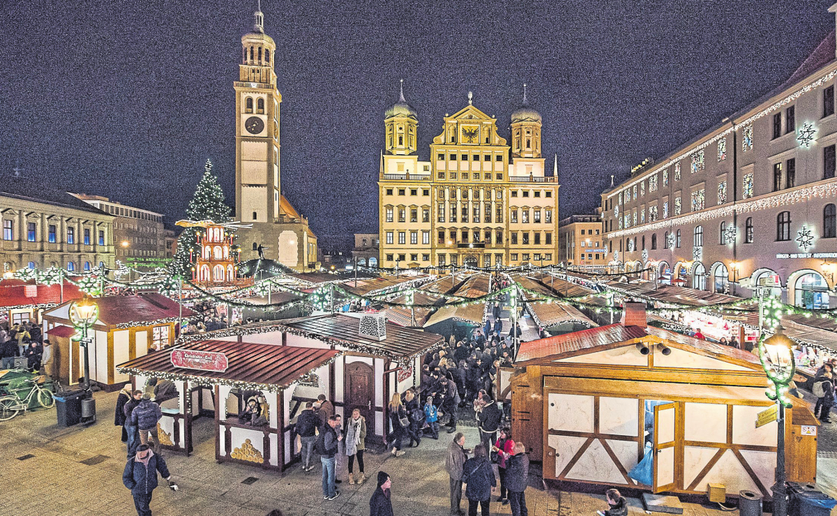 Lichterglanz in Augsburg