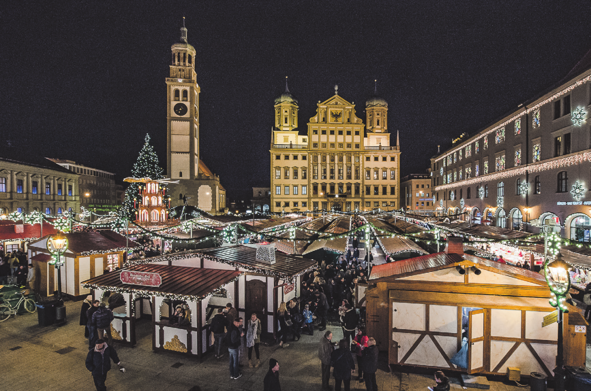 AUGSBURGER CHRISTKINDLESMARKT: Himmlischer Budenzauber