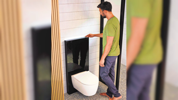 Moderner Toilettenkomfort im Bad