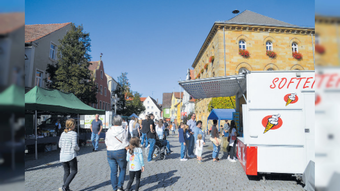 Herbstmarkt in Wassertrüdingen