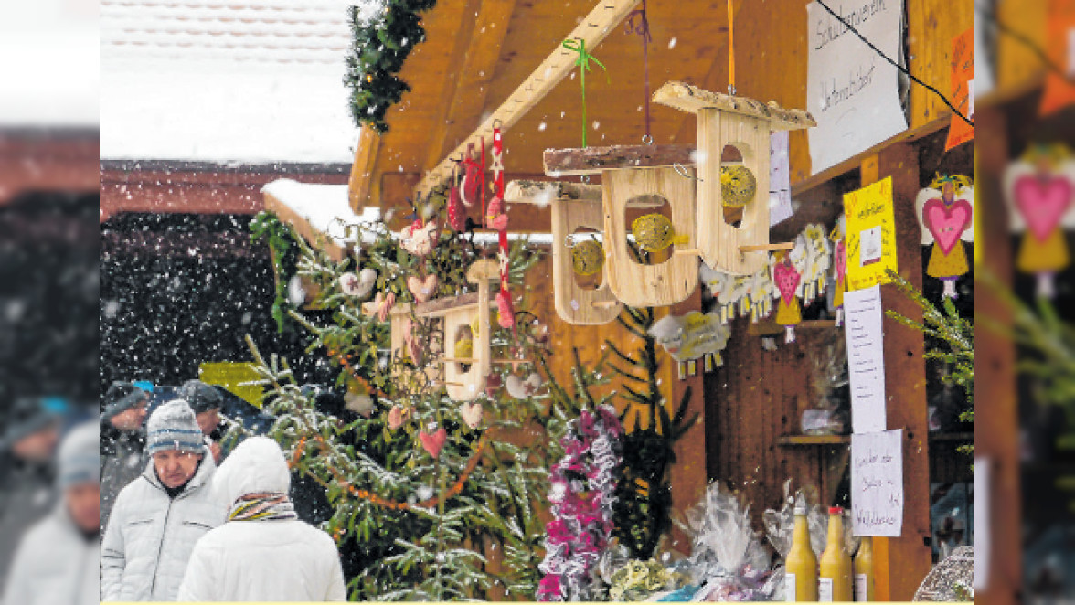 Weihnachtsmarkt in Rügland: 28. Auflage mit Angeboten für Groß und Klein