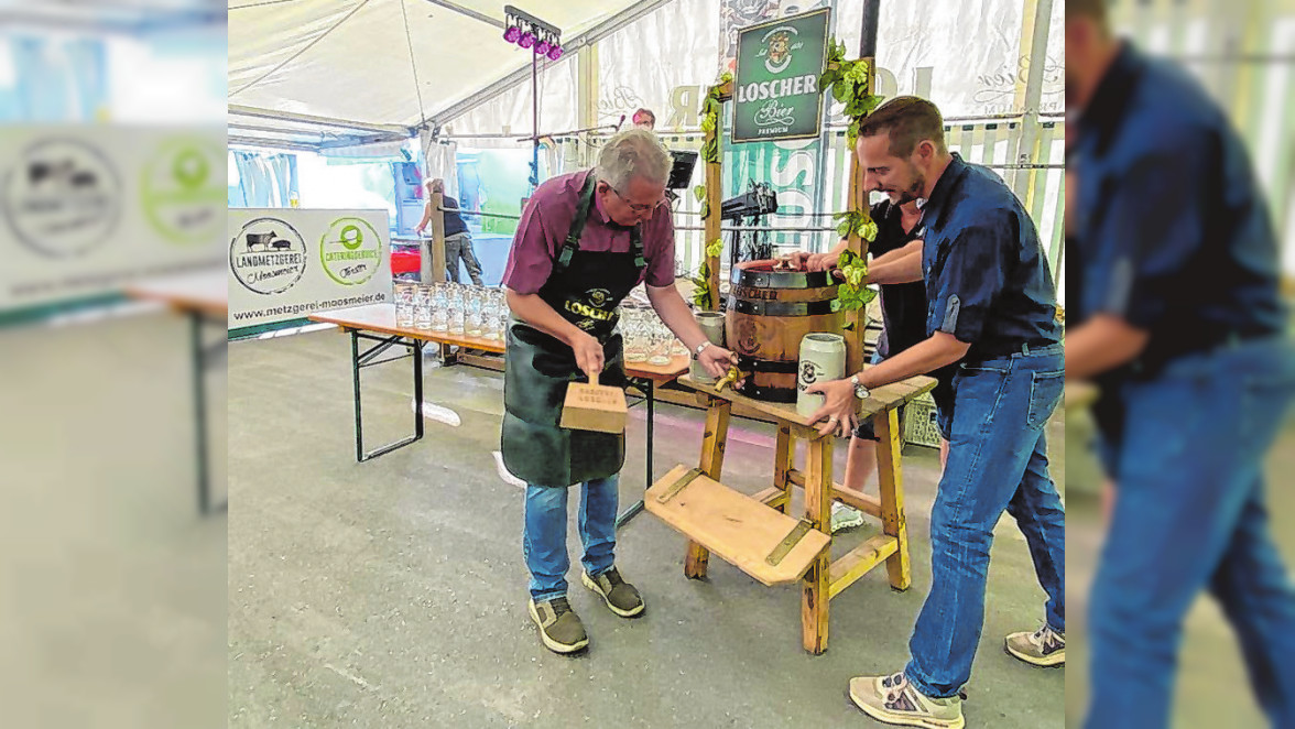 Kerwa in Münchsteinach vom 25. bis 28. August: Das Festzelt unter neuer Regie