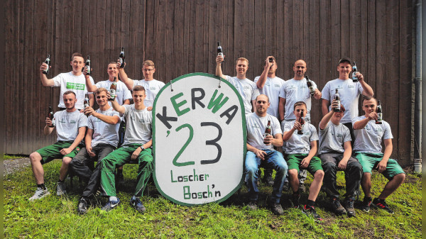 Kerwa in Münchsteinach vom 25. bis 28. August: Die Loscher Bosch'n freuen sich auf die Kerwa!