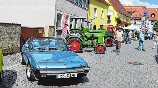 Kirchweih in Scheinfeld: LandLustMarkt mit Automeile und Oldtimertreffen am Sonntag