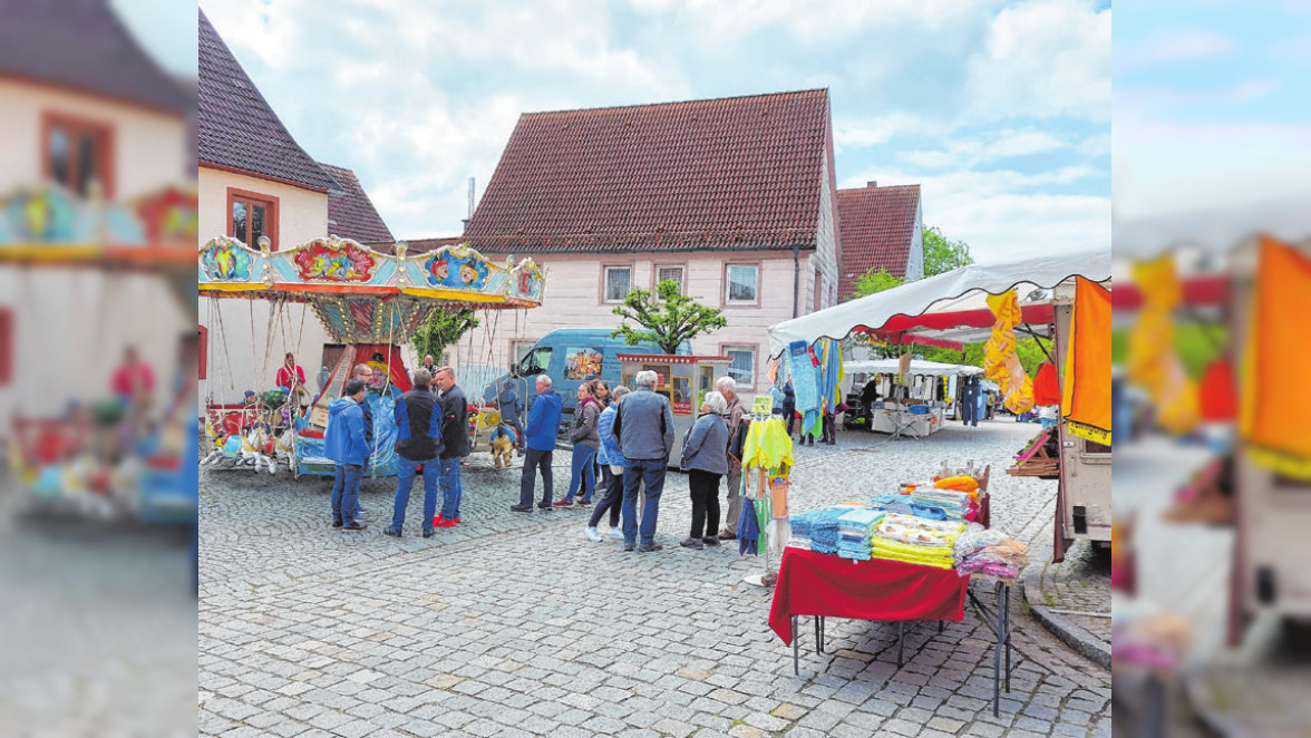 Herbstmarkt Weiltingen am 1. Oktober 2023: Herbstmarkttreiben in Weiltingen