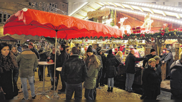 Ansbach: Der Weihnachtsmarkt öffnet seine Pforten