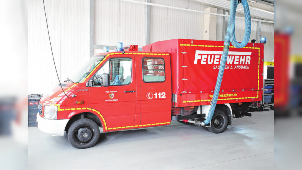 Das neue Feuerwehr-Gerätehaus in Sachsen b. Ansbach: In nur 20 Monaten ans Ziel