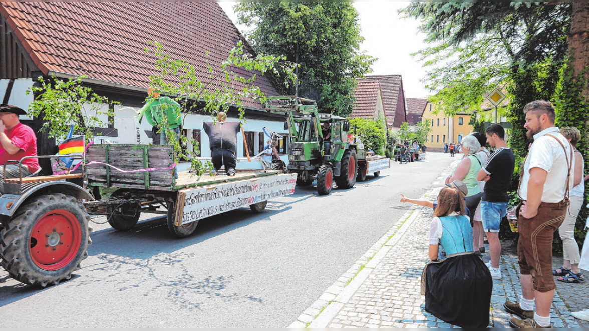 Kerwa in Markt Taschendorf