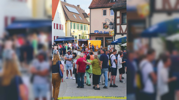 Heilsbronner Stadtfest vom 19. bis 21. Juli: Stadtfest in Verbindung mit dem Kunsthandwerkermarkt