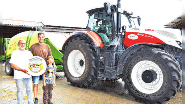 Sponsor von Weiskopf: Kirchweihscheibe mit tollem Motiv