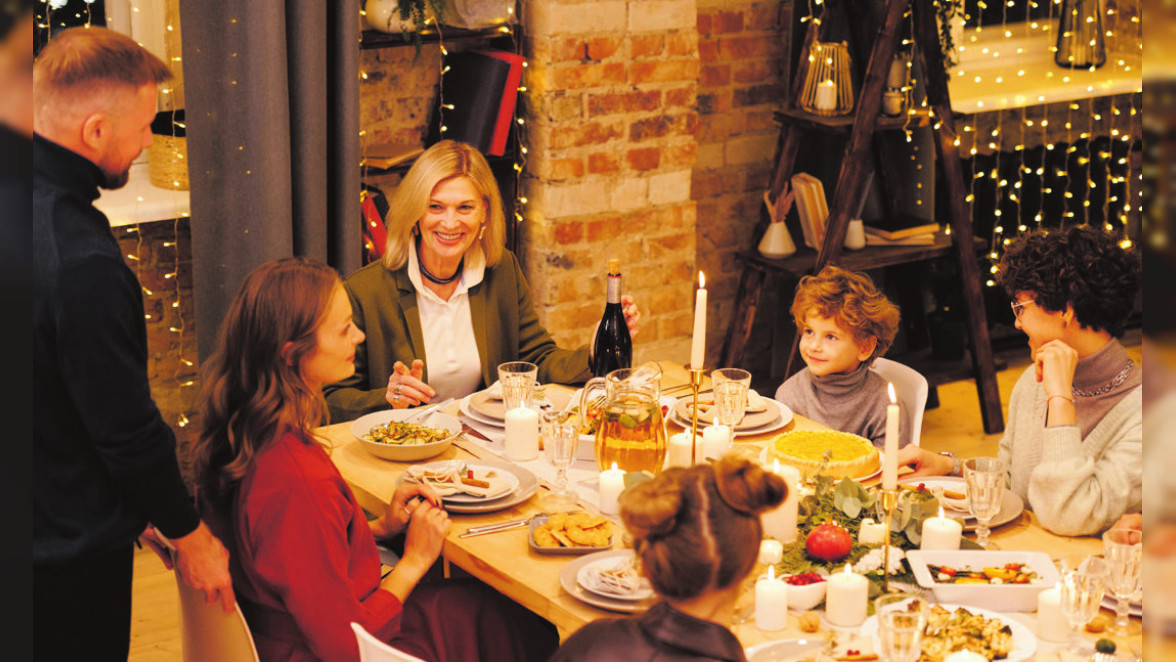 Leckere Speisen und Zeit für die Familie sind wichtig