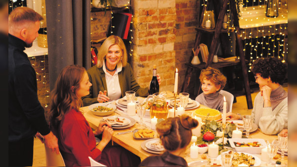 Leckere Speisen und Zeit für die Familie sind wichtig