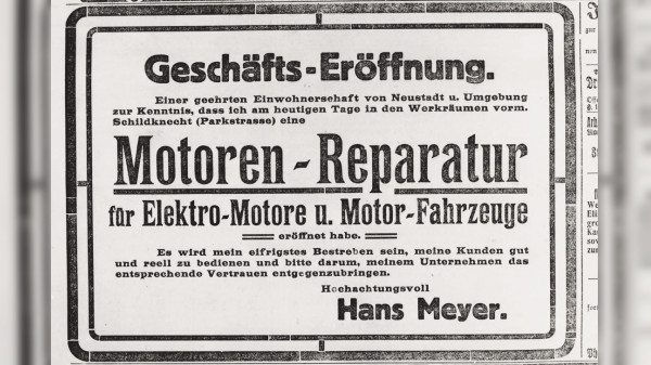 100 Jahre Auto-Meyer in Neustadt an der Aisch