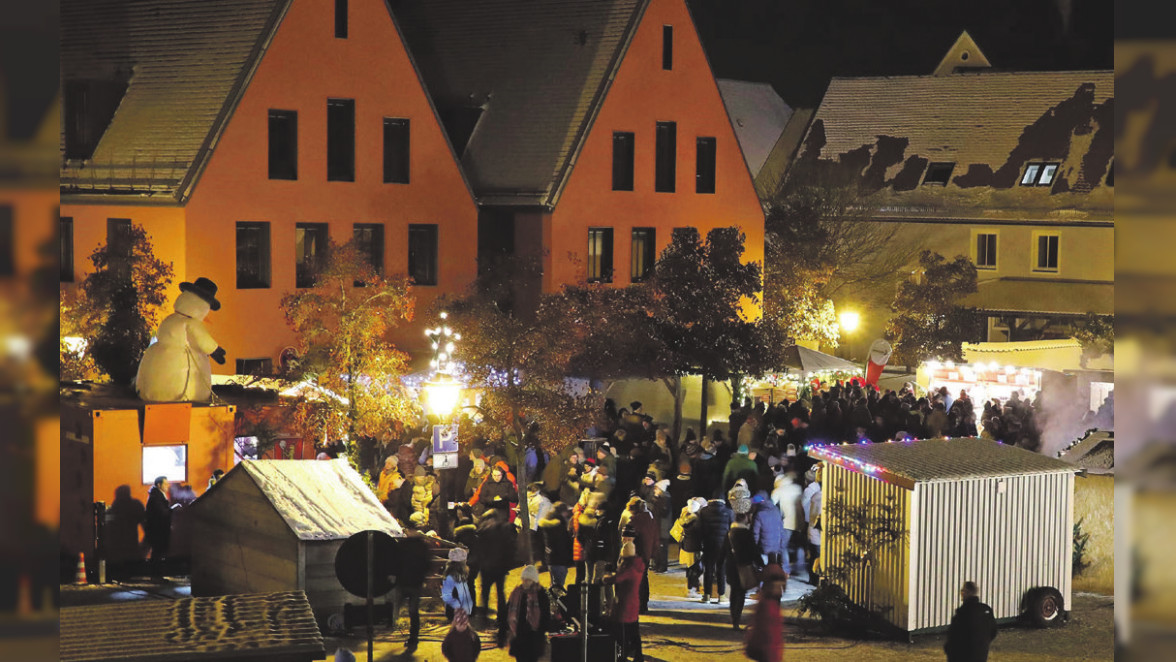 Weihnachtsmarkt in Herrieden am 20. und 21. Dezember 2024