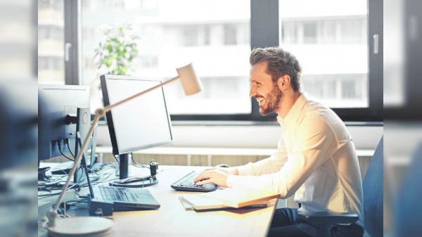 Produktives Arbeiten im Büro