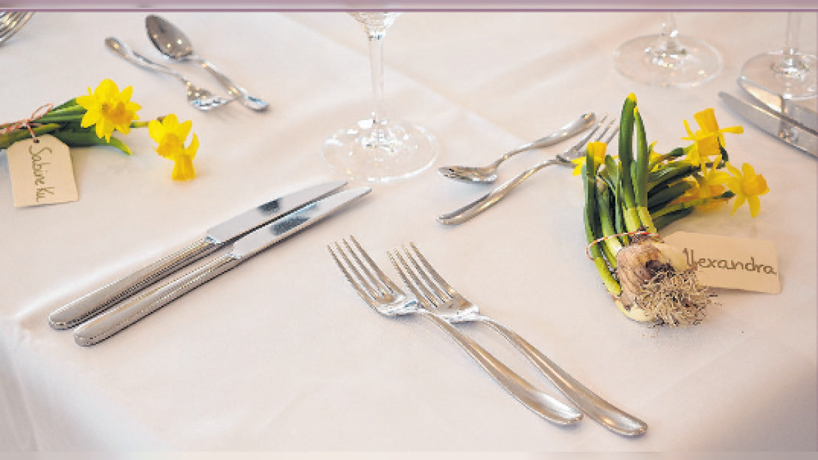 Tischordnung der Gäste