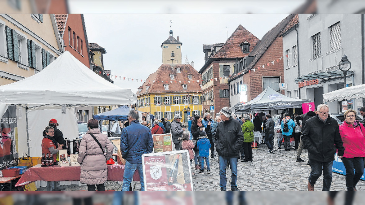 Martinimarkt in Windsbach: Vielfältiges Angebot lockt die ganze Familie