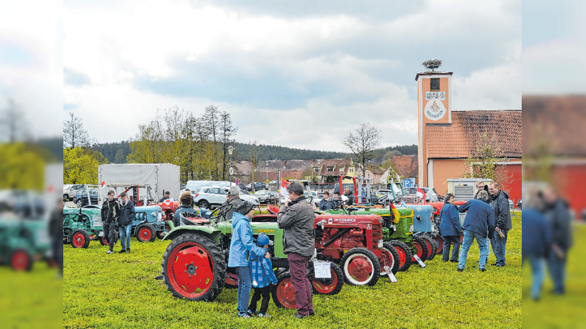 Sitzmann-Ausstellung in Bechhofen am 4. und 5. Mai: 12. Oldtimer Schlepper-Treffen