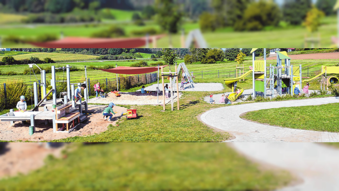 Neuer Kindergarten und Kinderkrippe St.-Nikolaus in Münchsteinach: Viel Platz zum Toben und Spielen für die Kleinen