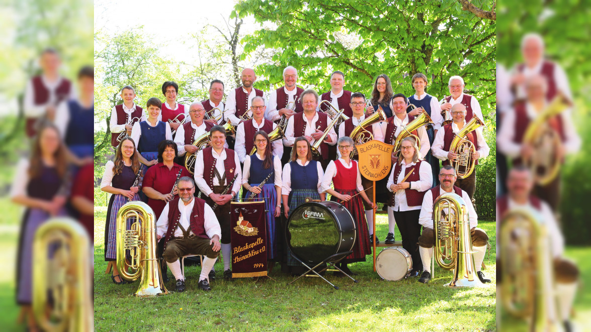 50 Jahre Blaskapelle Steinach/Ens: Jubiläumsfest vom 5. bis 7. Juli 