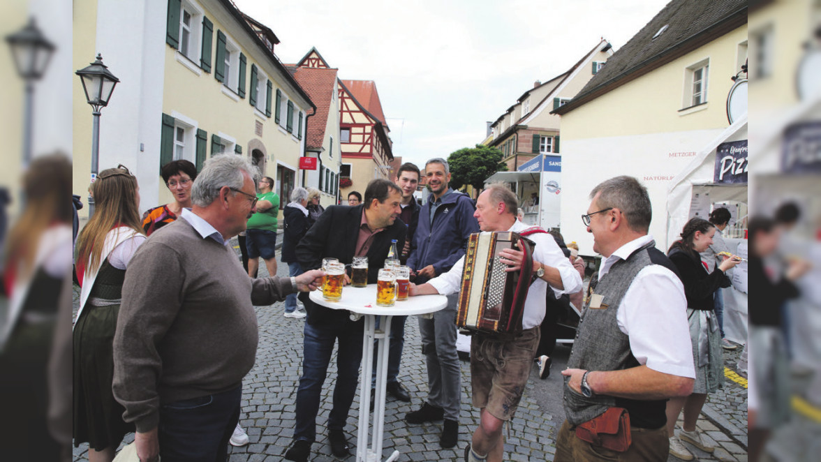 Kirchweih in Merkendorf vom 30. August bis 2. September: Das "Tor zum Fränkischen Seenland" lädt ein