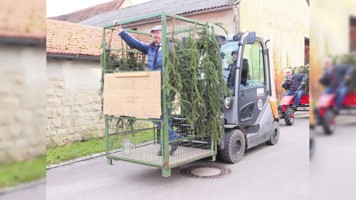 Kirchweih in Weigenheim: Zünftig geht's zu in der kleinen Gemeinde