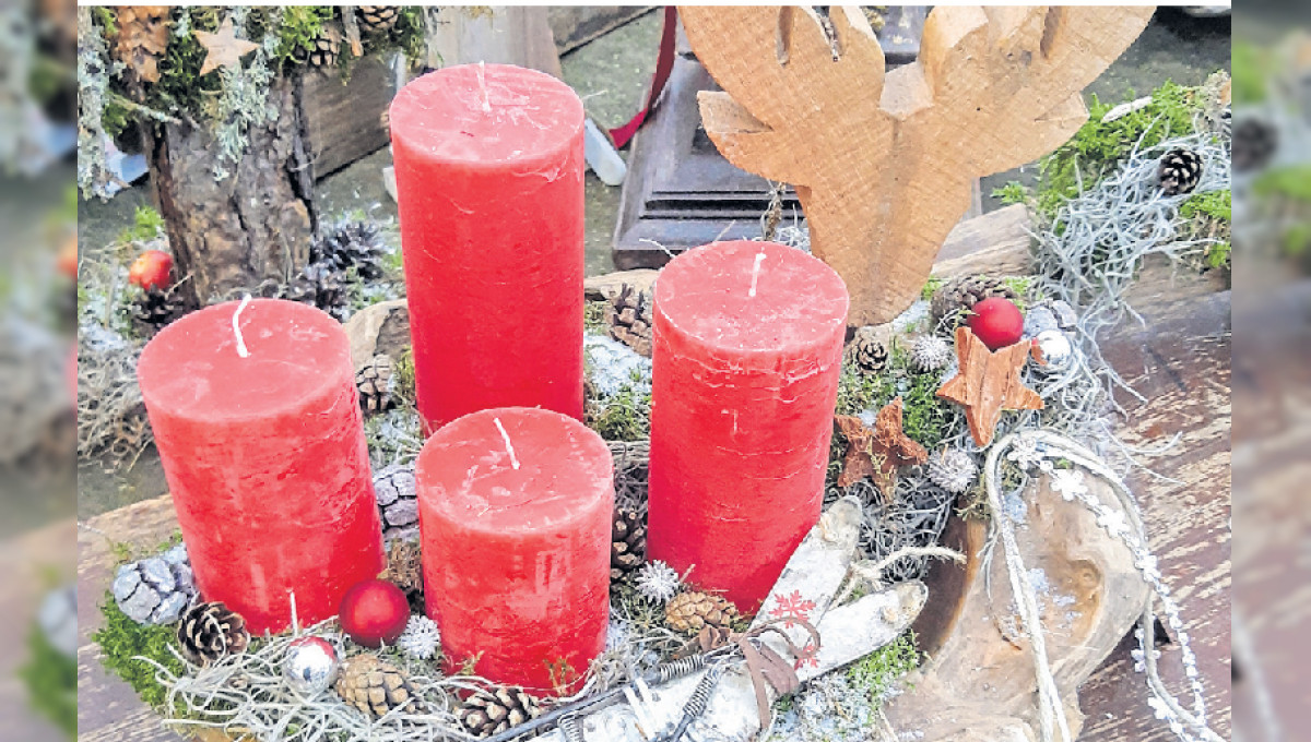 Ideen für eine schöne Weihnachtszeit in der Blumengalerie in Schlüchtern am 19. November