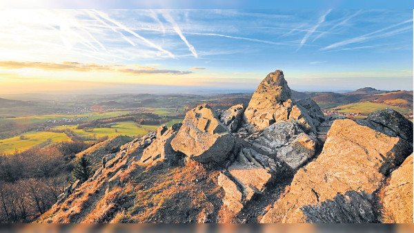 Extratour "Wasserkuppe" von Rhönklub Poppenhausen: Wandern im goldenen Oktober