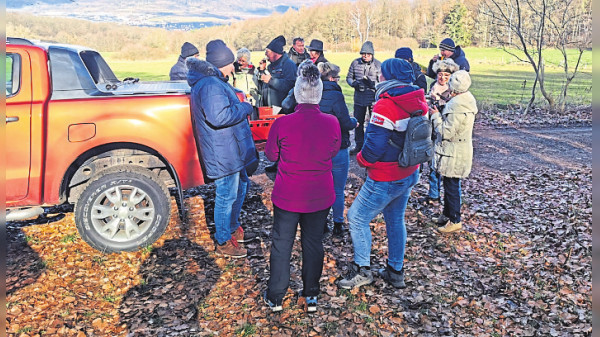 Winterwanderung: Marktmeister unterwegs