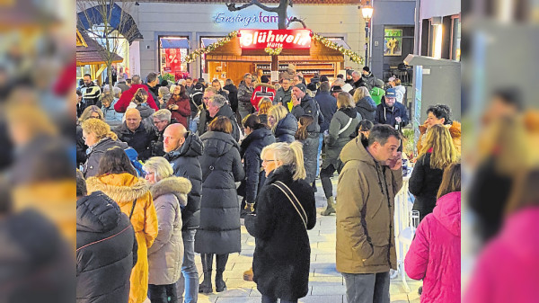 Hünfelder Innenstadt: Feiern nach der Arbeit