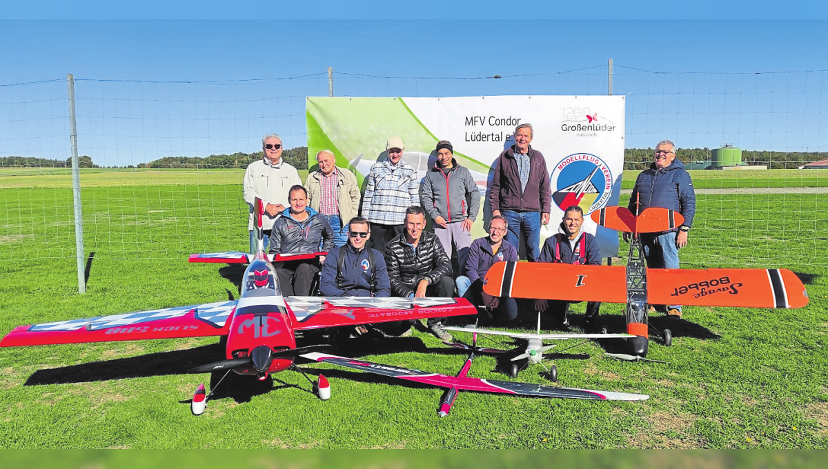 Flugshow anlässlich 50 Jahre MFV Condor Lüdertal in Großenlüder