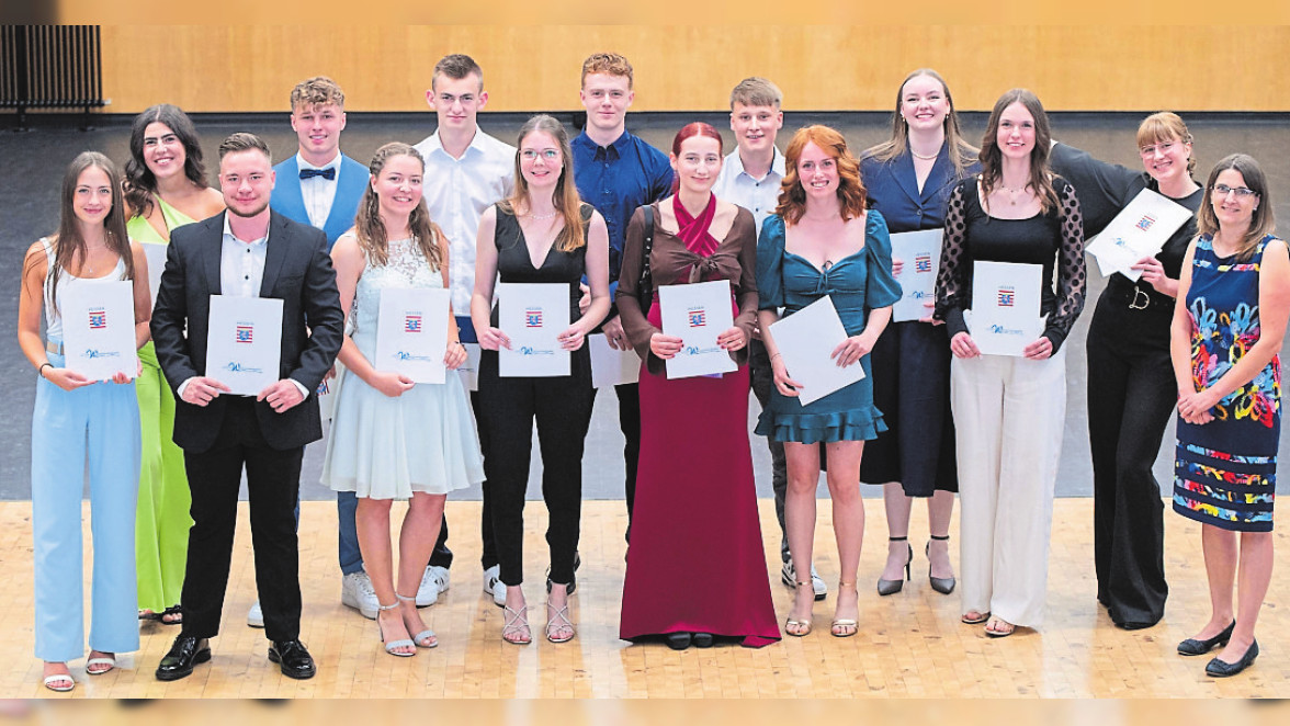 Wigbertschule Hünfeld: Mit dem Abitur in der Tasche sagen sie Ade