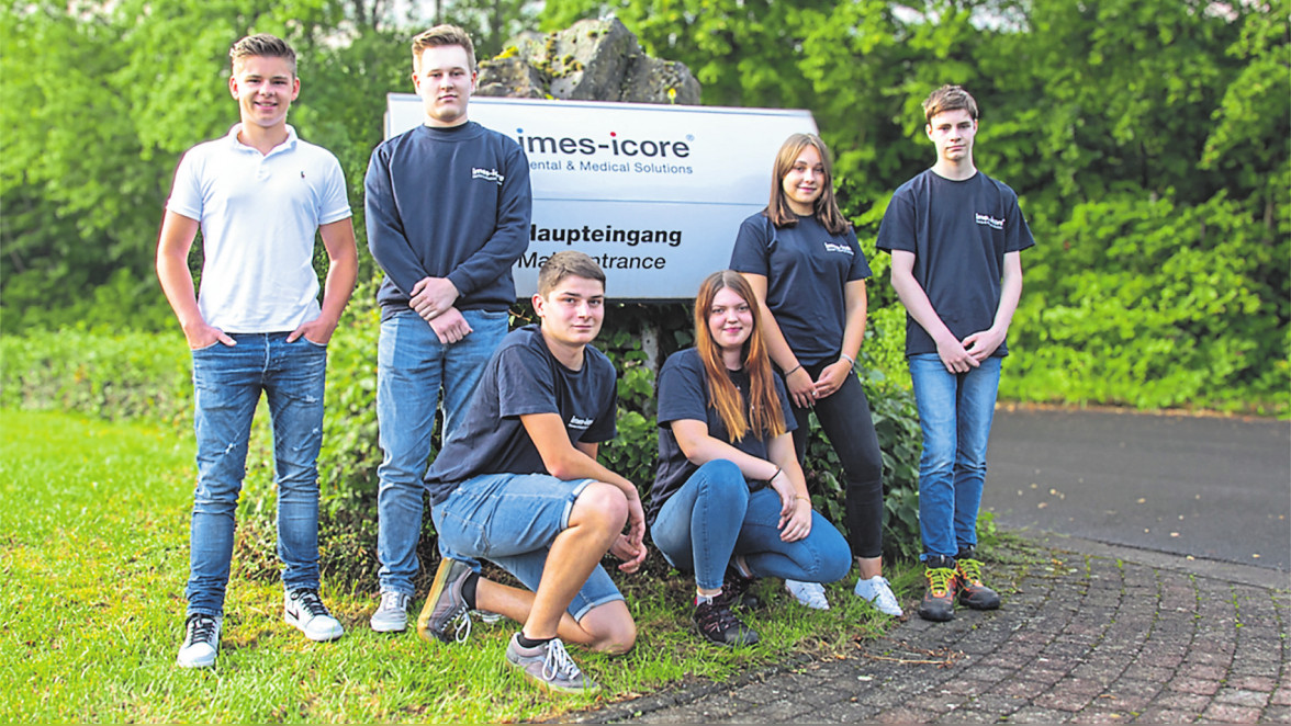 Eine spannende Einführung zum Berufsstart bei der imes-icore GmbH in Eiterfeld