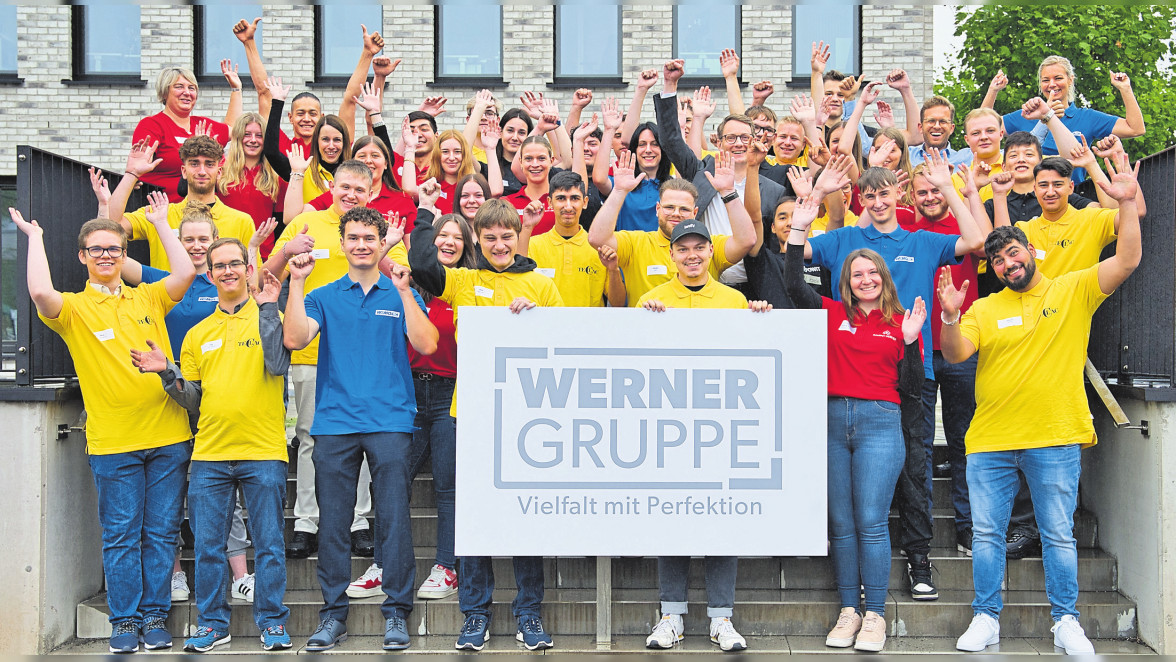 Region Fulda: „JETZT WIR!“ 45 junge Menschen starten ihre berufliche Laufbahn in der WERNER-Gruppe