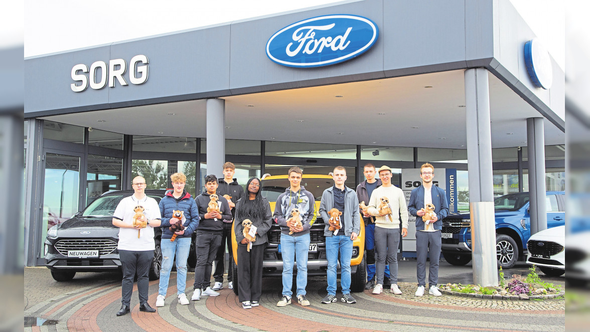 Ford Sorg in Fulda freut sich über neue Nachwuchskräfte