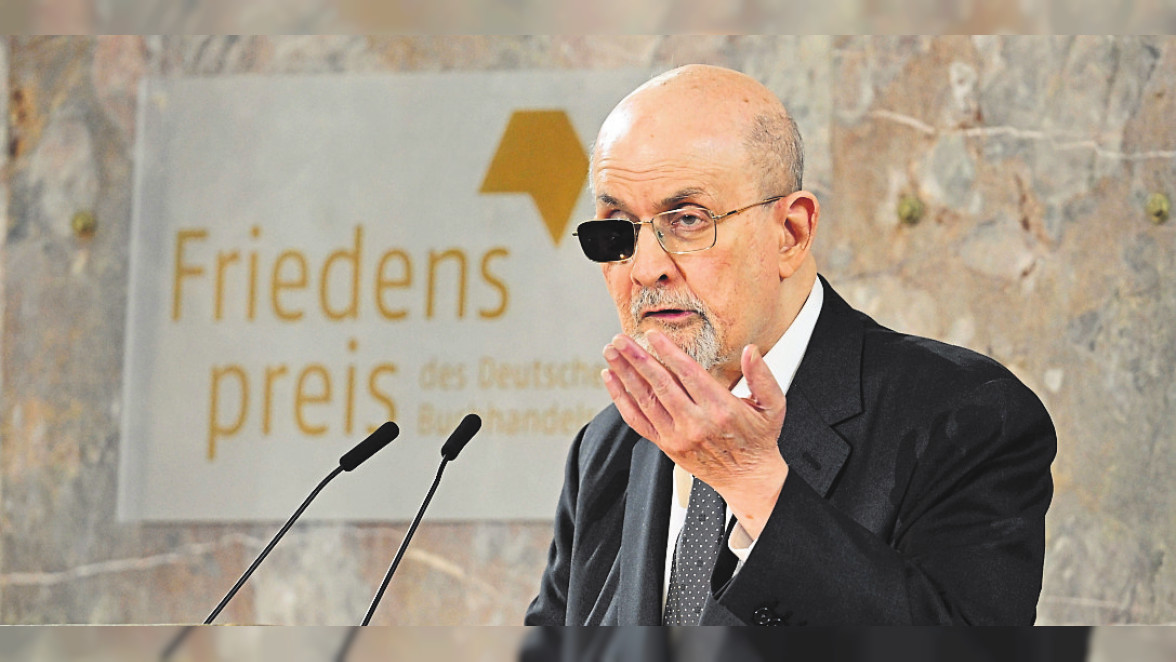 Friedenspreis für Salman Rushdie