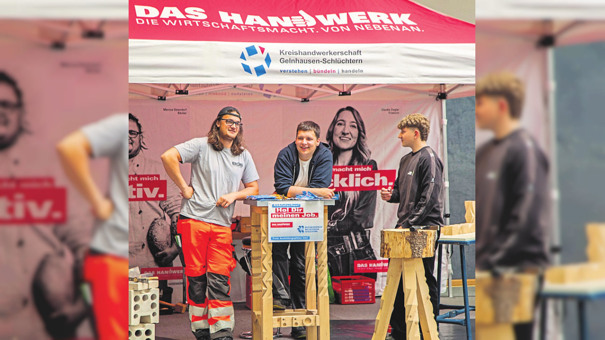 Möglichkeiten auf der Bergwinkel Ausbildungsbörse in Steinau